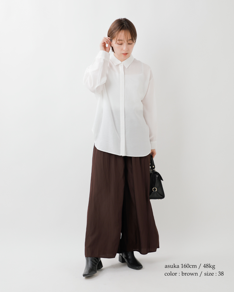 DONEEYUヴィンテージデシンゴムシャーリングパンツu-2793