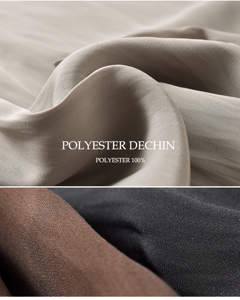 DONEEYUヴィンテージデシンゴムシャーリングパンツu-2793