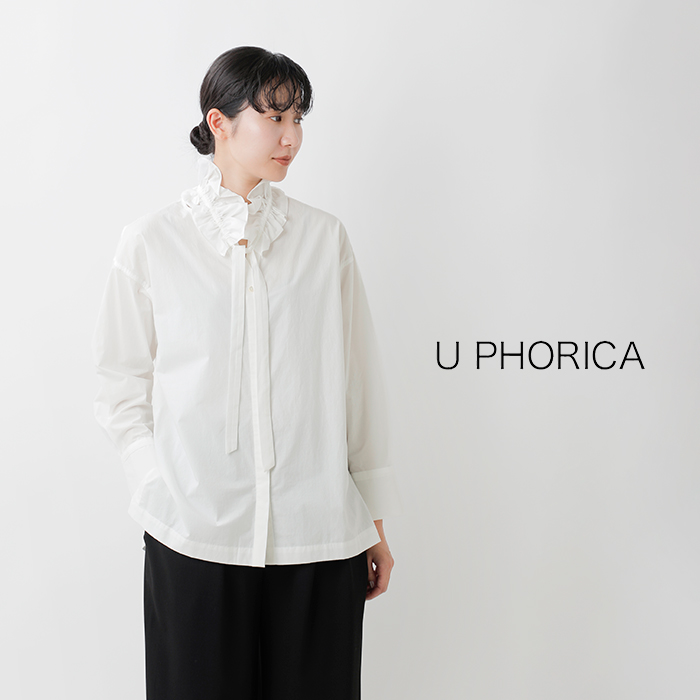 24SS◆ファビアナフィリッピ◆煌めきルーチェ！格上の白”コットンシャツブラウス 24SS◇ファビアナフィリッピ◇煌めきルーチェ！格上の白