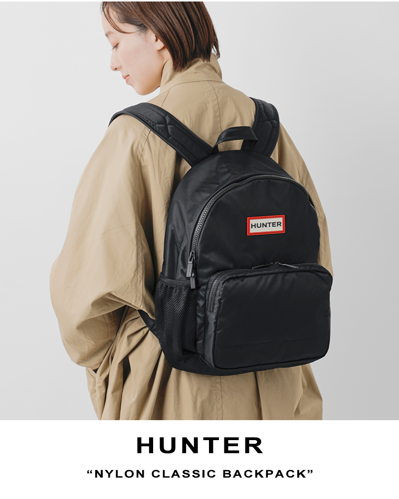 HUNTER(ハンター)撥水クラシックバックパック“NYLONCLASSICBACKPACK”14.4Lubb3630kbm