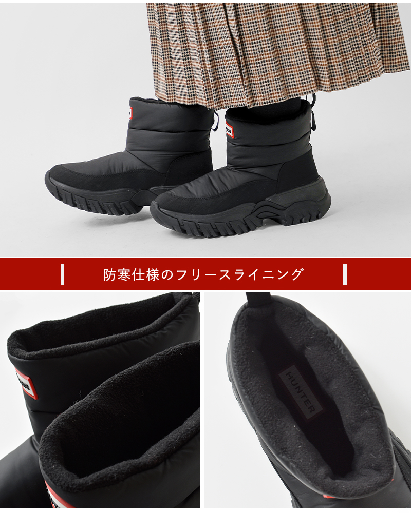 HUNTER(ハンター)イントレピッドワンダラーショートスノーブーツ“INTREPIDWANDERERSHORTSNOWBOOT”ufs7119wwu