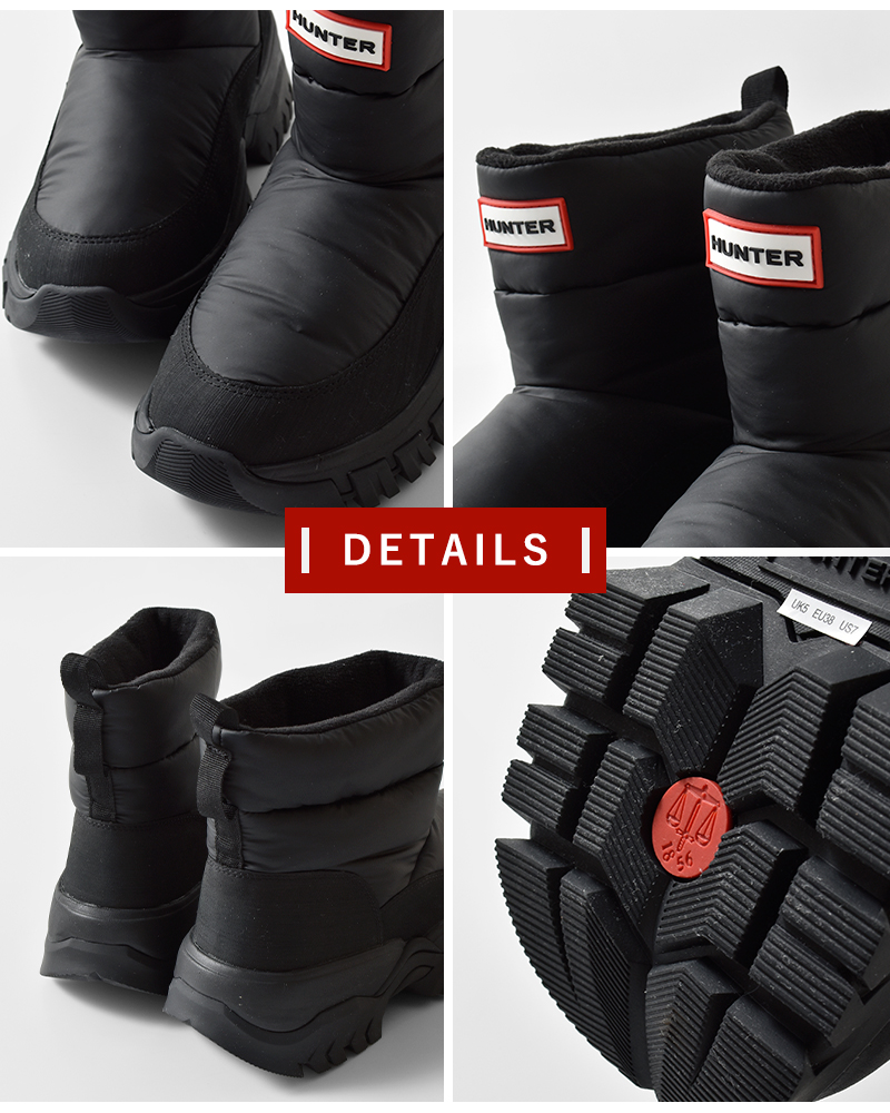 HUNTER(ハンター)イントレピッドワンダラーショートスノーブーツ“INTREPIDWANDERERSHORTSNOWBOOT”ufs7119wwu