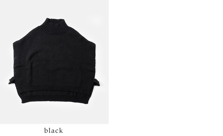 ペルーハイランドウールモックネックベストut301awk11utilite(ユティリテ)