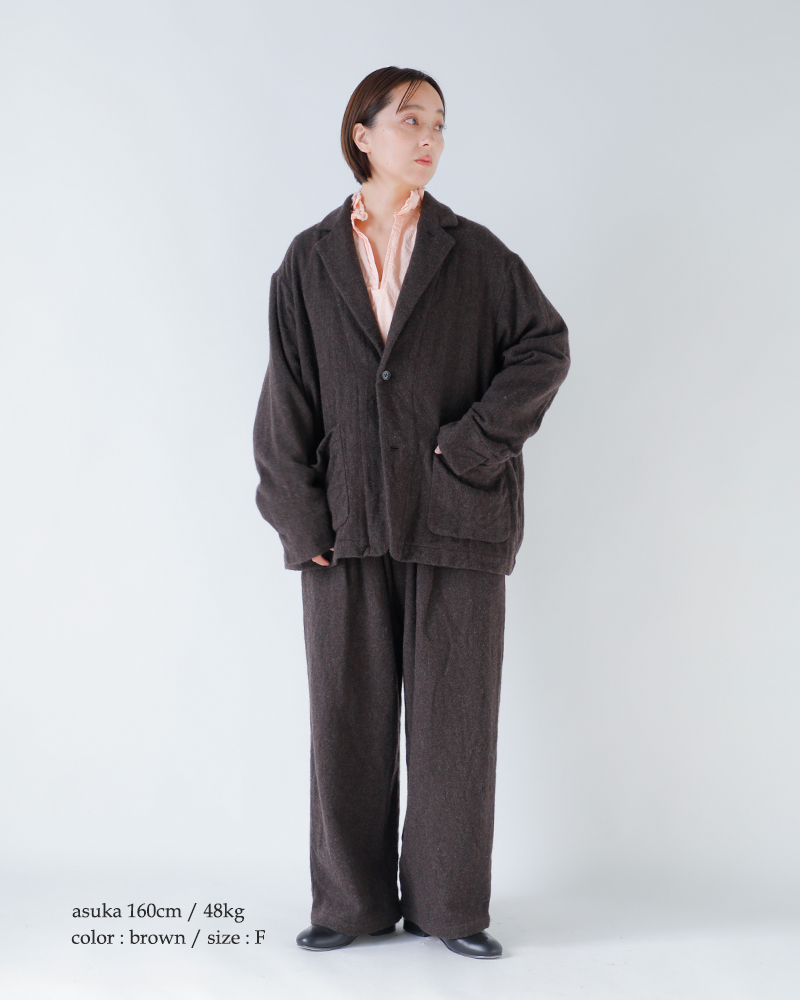 Veritecoeur(ヴェリテクール)ウールテーラードジャケットvc-2797