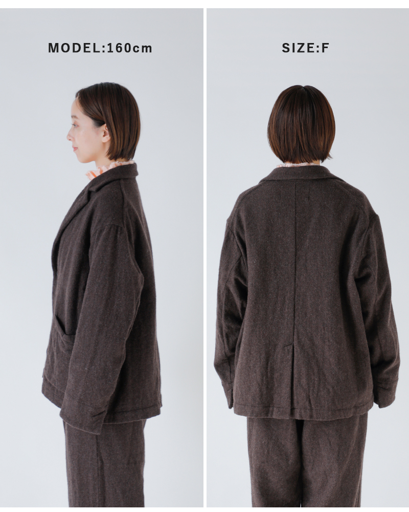 Veritecoeur(ヴェリテクール)ウールテーラードジャケットvc-2797