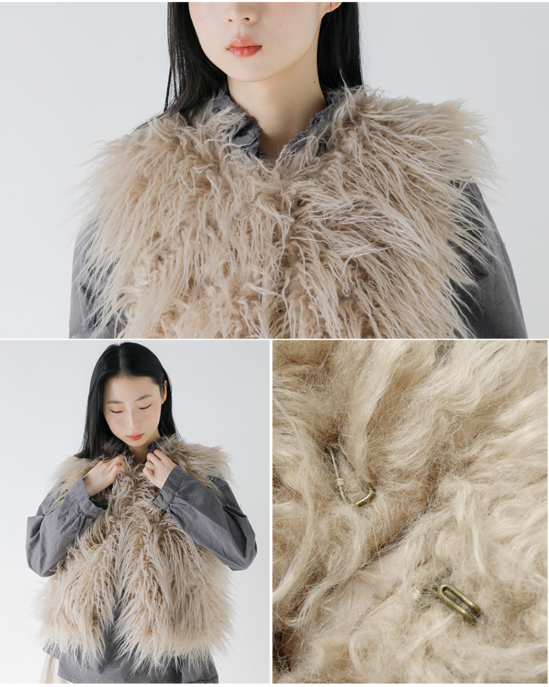 Veritecoeur(ヴェリテクール)エコファーベストvcc-513