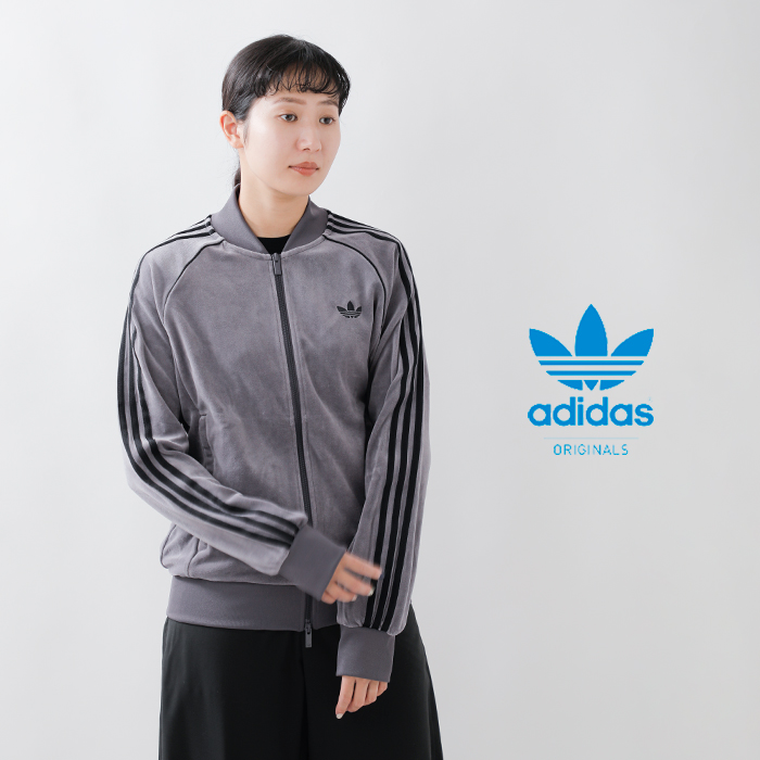 adidas Originals(アディダス オリジナルス)ベロアトラックトップジャケット“VELOURSSTTT”velour-sst-tt