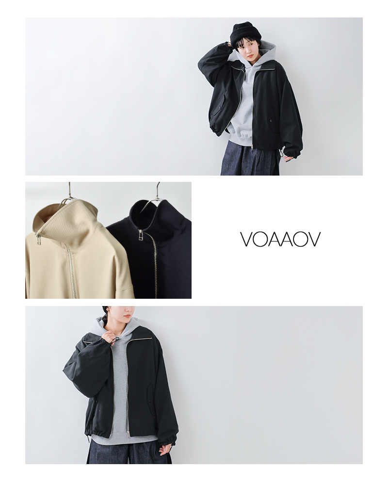 VOAAOV(ヴォアーブ)尾州オールドウールギャバジンブルゾンvobz-o92