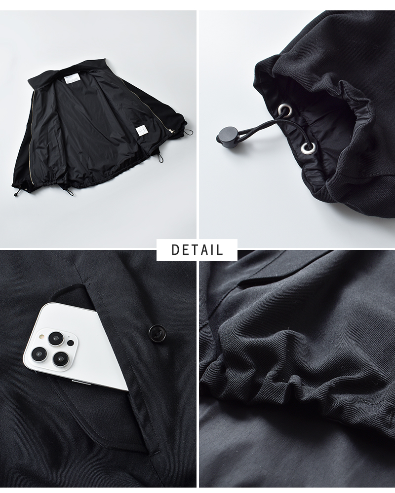 VOAAOV(ヴォアーブ)尾州オールドウールギャバジンブルゾンvobz-o92