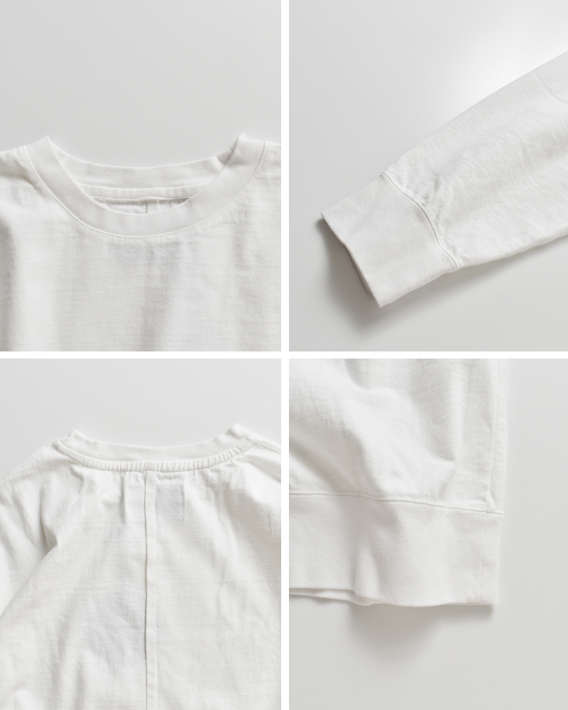 VOAAOV(ヴォアーブ)ヘビージャージーガーメントダイクルーネックプルオーバーvoct-o31