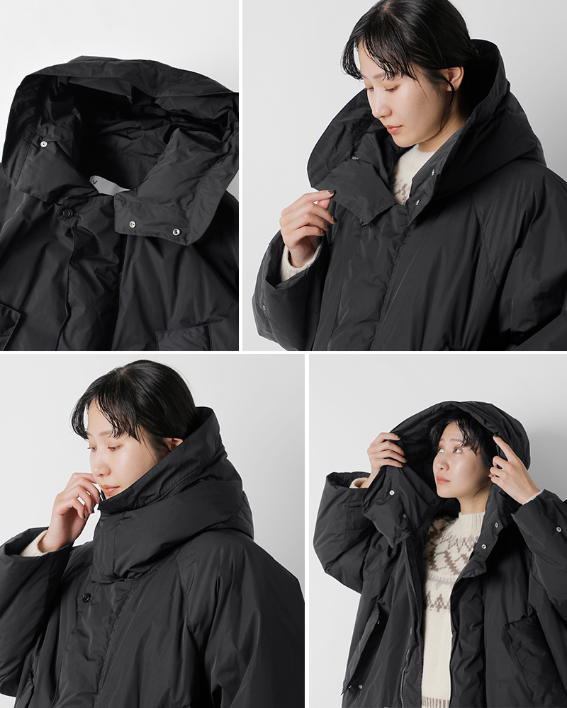 VOAAOV(ヴォアーブ)KAWADADOWNナイロンフードジャケットvodz-o131