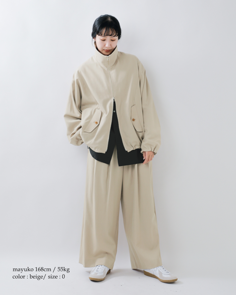 VOAAOV(ヴォアーブ)尾州オールドウールギャバジンパンツvopt-o93