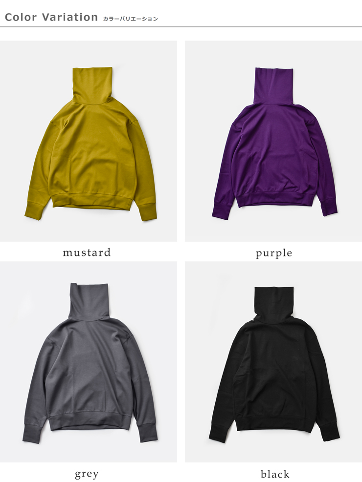 VOAAOV(ヴォアーブ)デュアルウォームハイネックプルオーバーvovi