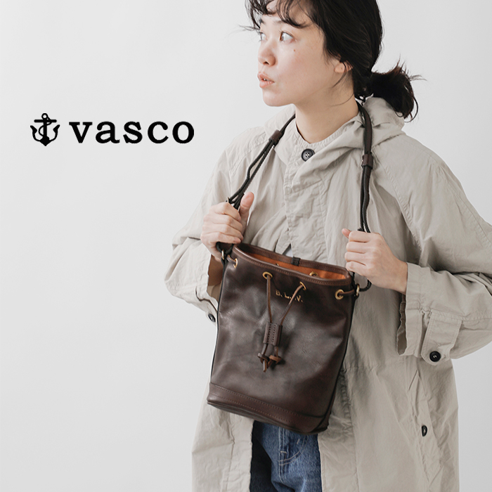 VASCO(ヴァスコ)OLDOILレザーワンダーパースバッグスモール“LEATHERWANDERPURSEBAGSMALL”vs-214l