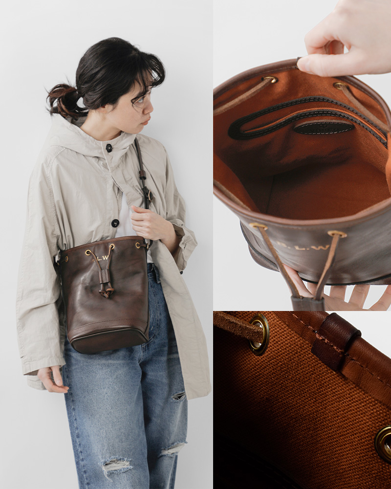 VASCO(ヴァスコ)OLDOILレザーワンダーパースバッグスモール“LEATHERWANDERPURSEBAGSMALL”vs-214l