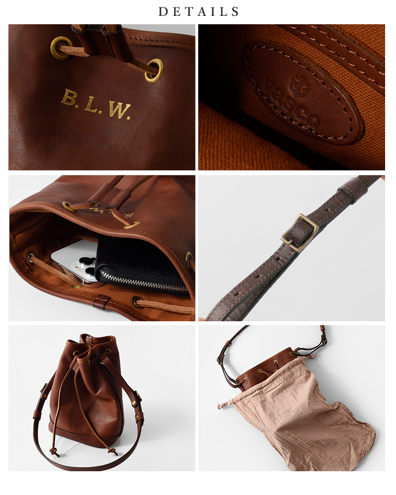 VASCO(ヴァスコ)OLDOILレザーワンダーパースバッグスモール“LEATHERWANDERPURSEBAGSMALL”vs-214l