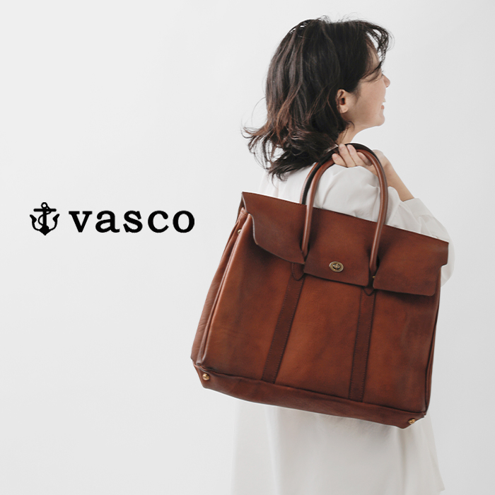 VASCO(ヴァスコ)OLDOILレザーサドルトートバッグ“LEATHERSADDLETOTEBAG”vs-270l