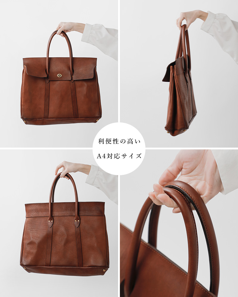 VASCO(ヴァスコ)OLDOILレザーサドルトートバッグ“LEATHERSADDLETOTEBAG”vs-270l