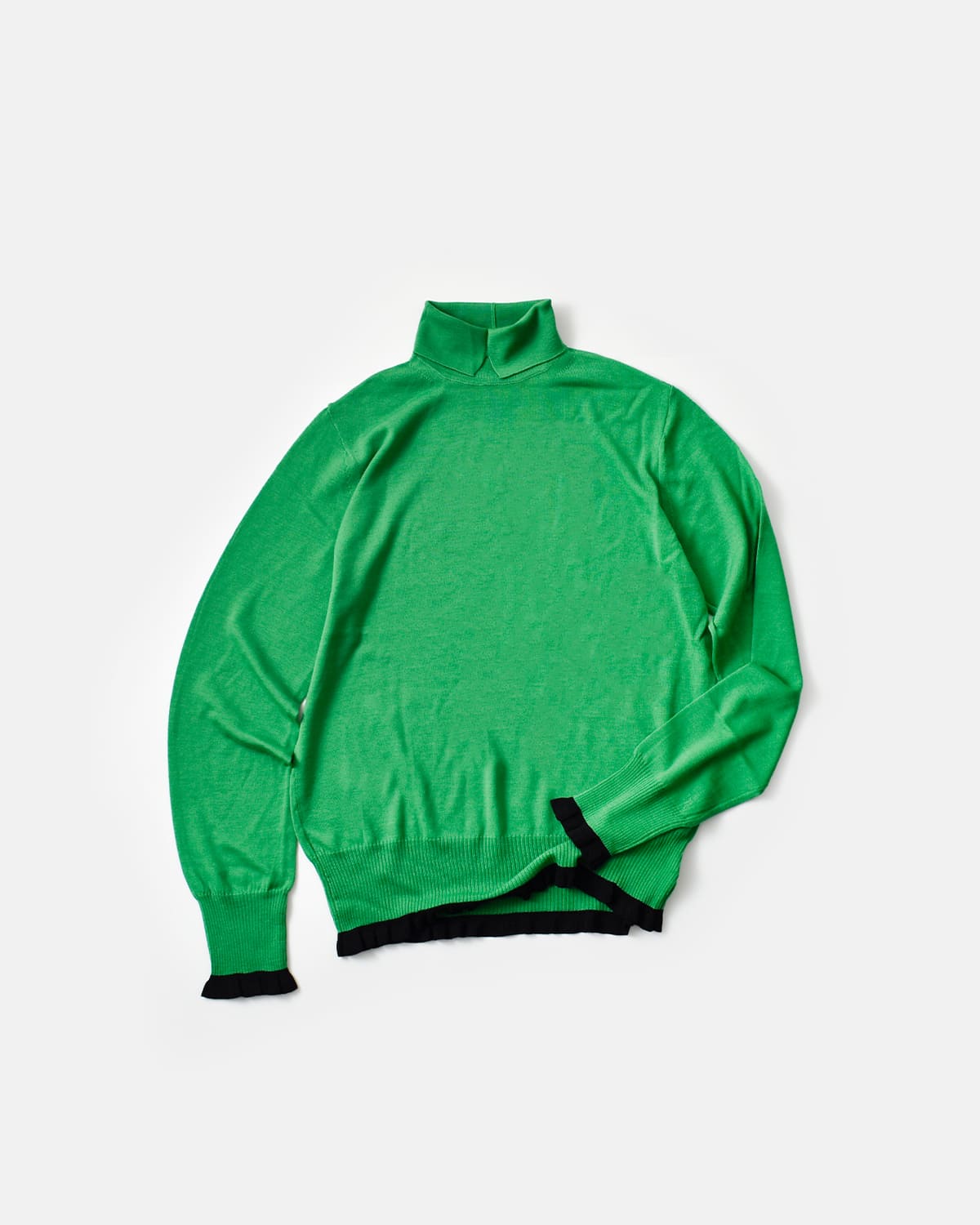 AKANE UTSUNOMIYA(アカネウツノミヤ)ウールタートルネックニットプルオーバー wao-fk15-1002