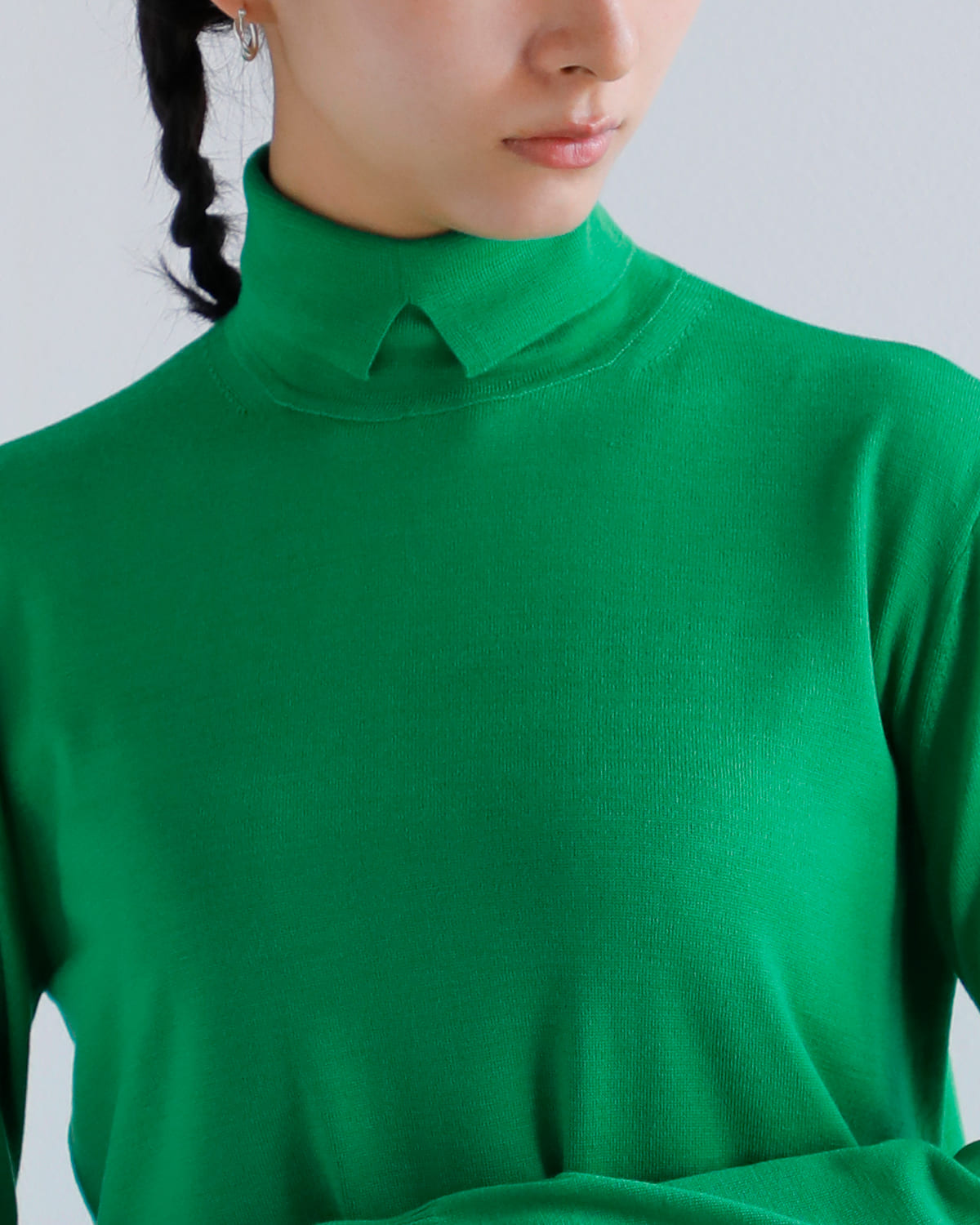 AKANE UTSUNOMIYA(アカネウツノミヤ)ウールタートルネックニットプルオーバー wao-fk15-1002