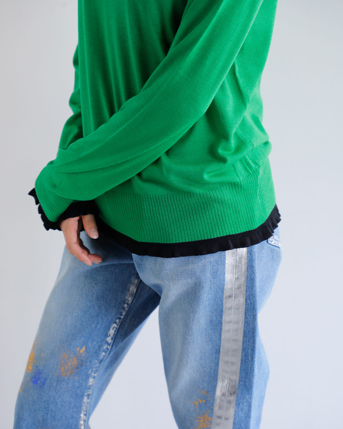 AKANE UTSUNOMIYA(アカネウツノミヤ)ウールタートルネックニットプルオーバー wao-fk15-1002