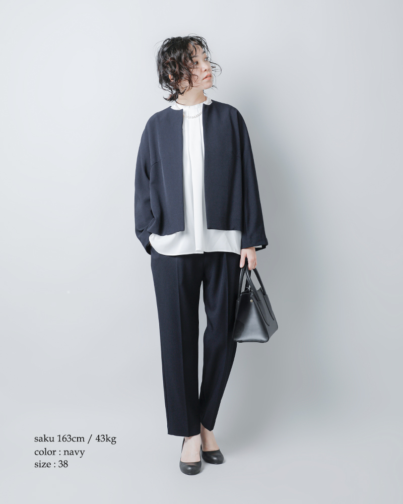 gNO COLLER JACKETh wht23hjk4021