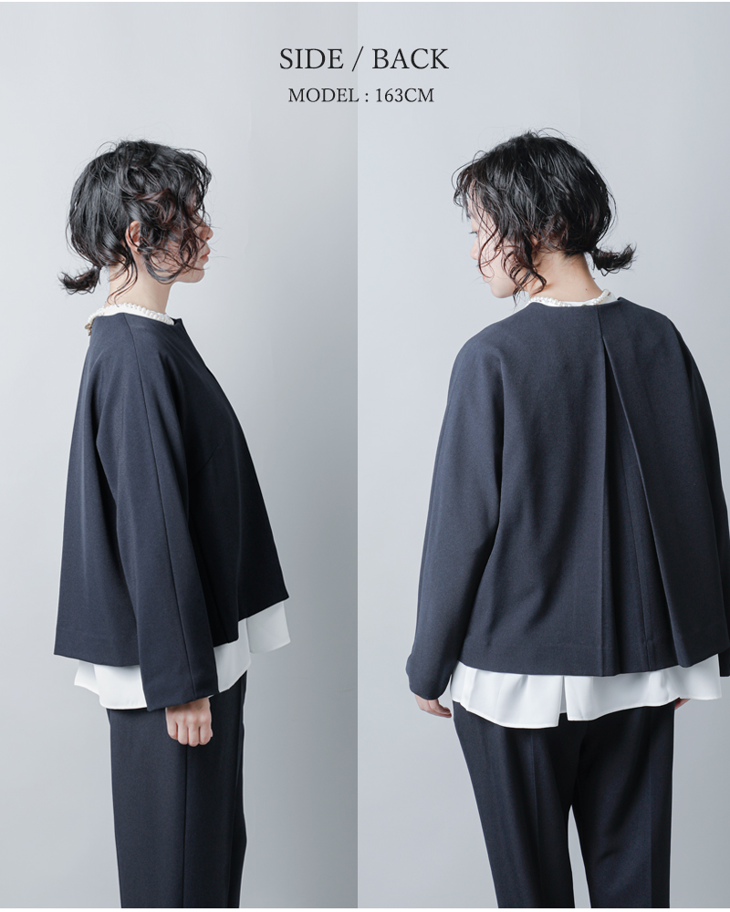 whytoCo[ebh v[c m[J[ WPbg gNO COLLER JACKETh wht23hjk4021