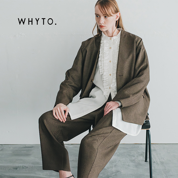 whyto(zCg)thXuEXgfrilldressblousehwht25fbl4081