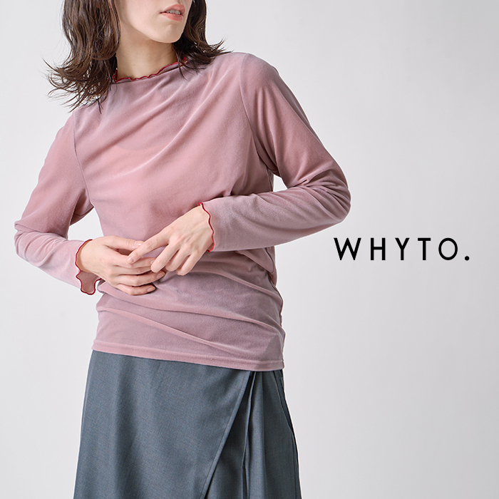 whyto(zCg)VA[xAuEXgsheervelourblousehwht25fcs4006