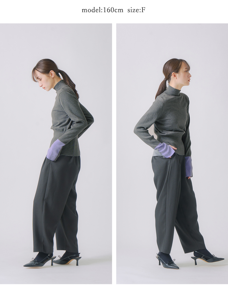 whyto(zCg)RbgVNJ[ubNjbggcolorblockknithwht25fkn4039