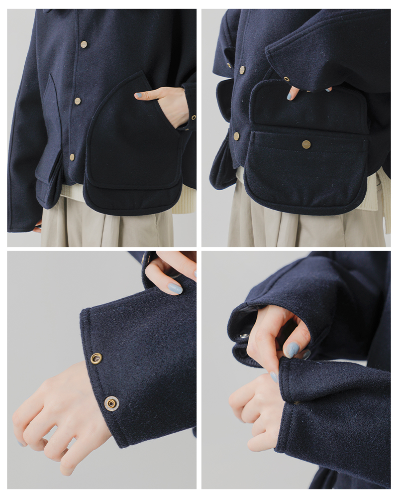 WOOLRICH(ウールリッチ)メルトンウールハンティングジャケット“MELTONWOOLHUNTINGJACKET”wjou2008