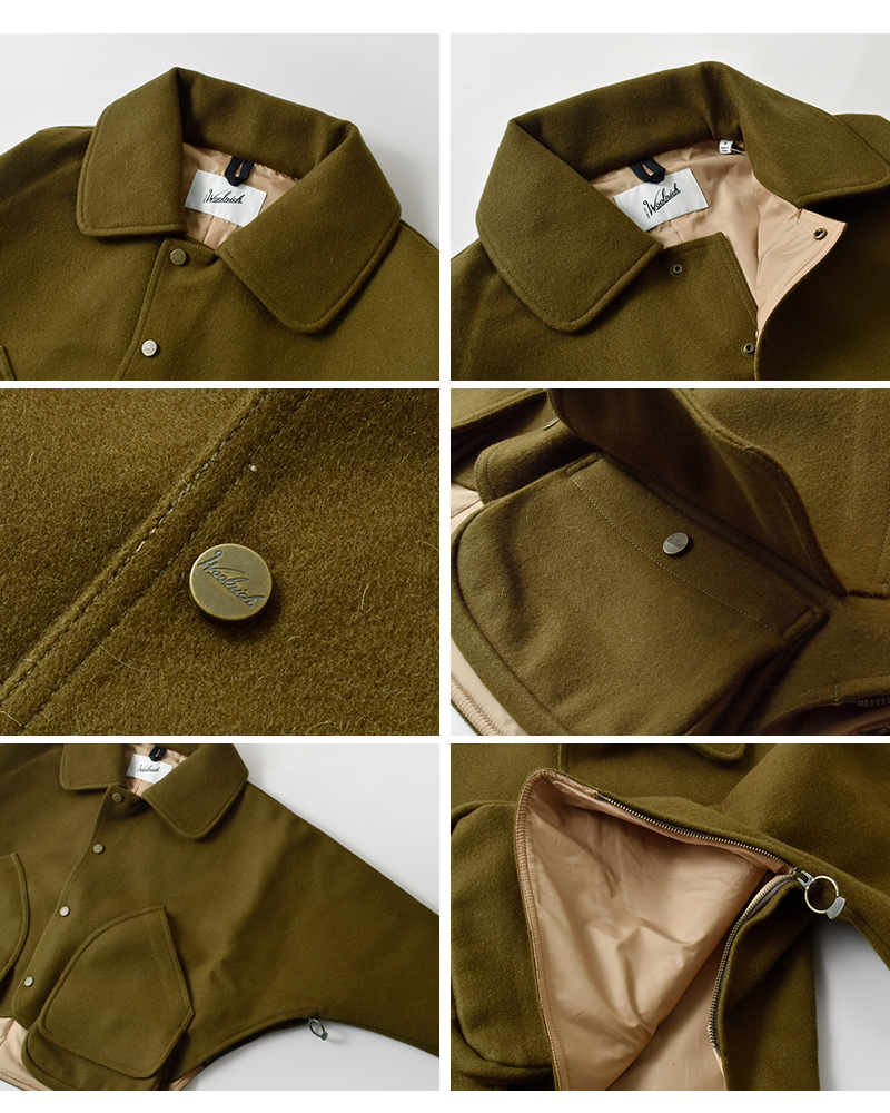 WOOLRICH(ウールリッチ)メルトンウールハンティングジャケット“MELTONWOOLHUNTINGJACKET”wjou2008