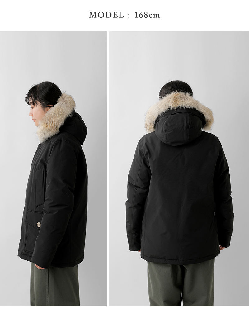 WOOLRICH(ウールリッチ)撥水アークティックデタッチャブルファーアノラックパーカ“ARCTICDETACHABLEFURANORAK”woou0484