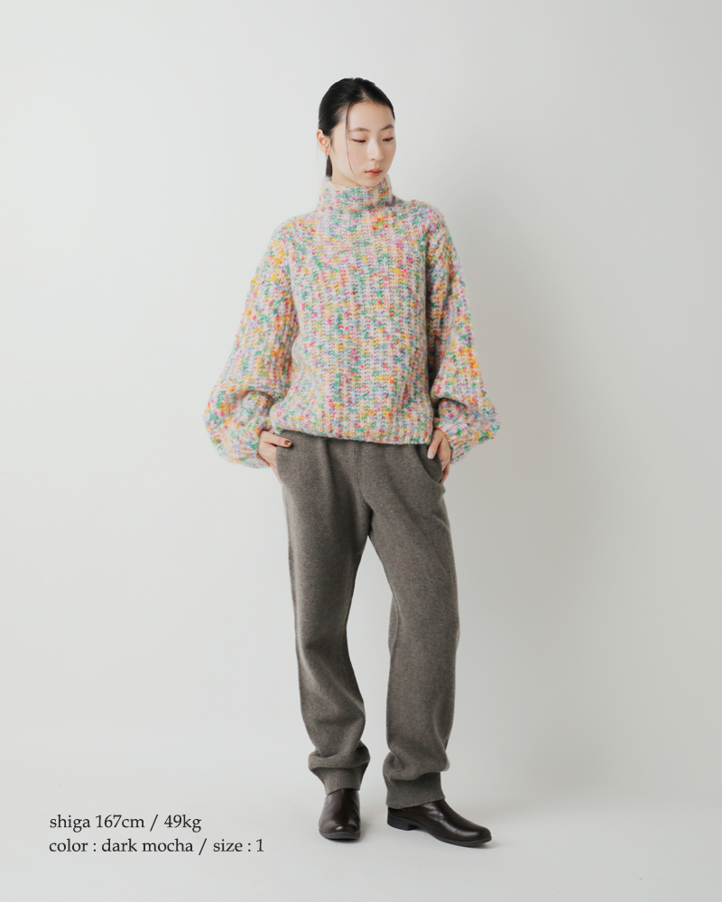 unfil(アンフィル)ファインラムウールベルトパンツ“finelambswoolbeltedpants”wvfl-uw119