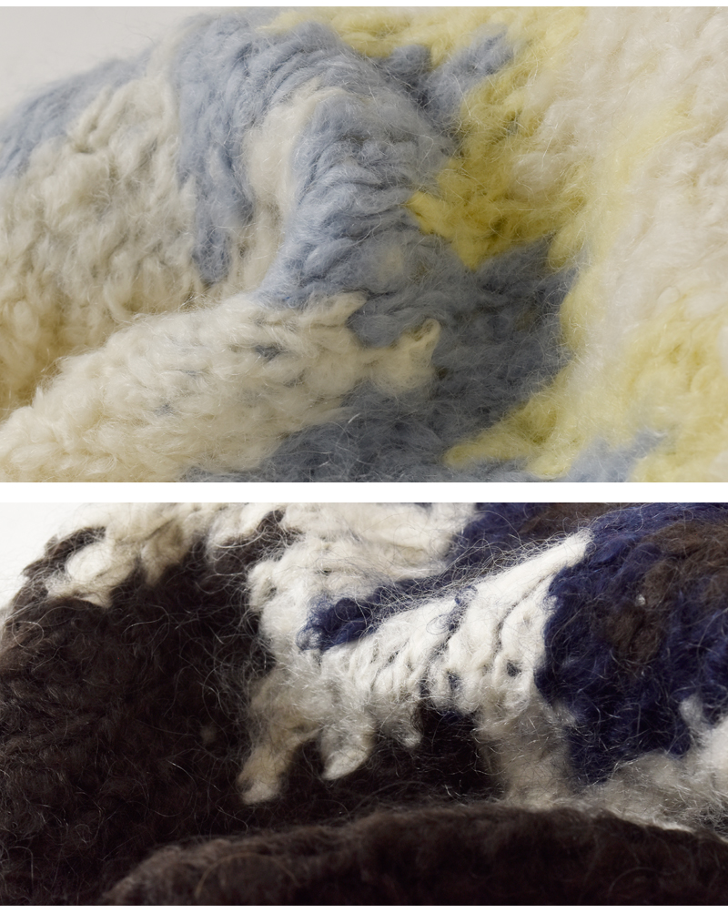 unfil(アンフィル)モヘアブレンドハンドニットハイネックプルオーバー“mohairblendhand-knithigh-neckP/O”wvfl-uw129