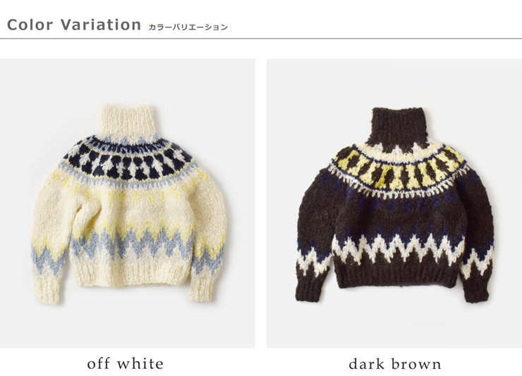 unfil(アンフィル)モヘアブレンドハンドニットハイネックプルオーバー“mohairblendhand-knithigh-neckP/O”wvfl-uw129