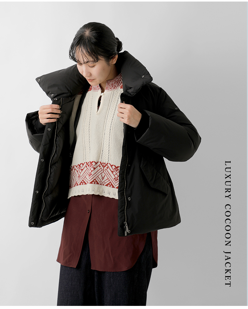 WOOLRICH(ウールリッチ)ラグジュアリーコクーンジャケット“LUXURYCOCOONJACKET”wwou1029