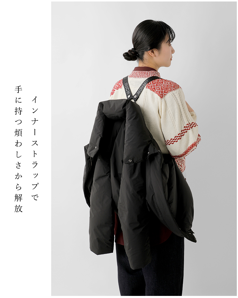 WOOLRICH(ウールリッチ)ラグジュアリーコクーンジャケット“LUXURYCOCOONJACKET”wwou1029