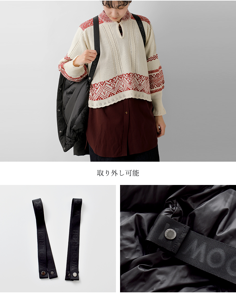 WOOLRICH(ウールリッチ)ラグジュアリーコクーンジャケット“LUXURYCOCOONJACKET”wwou1029