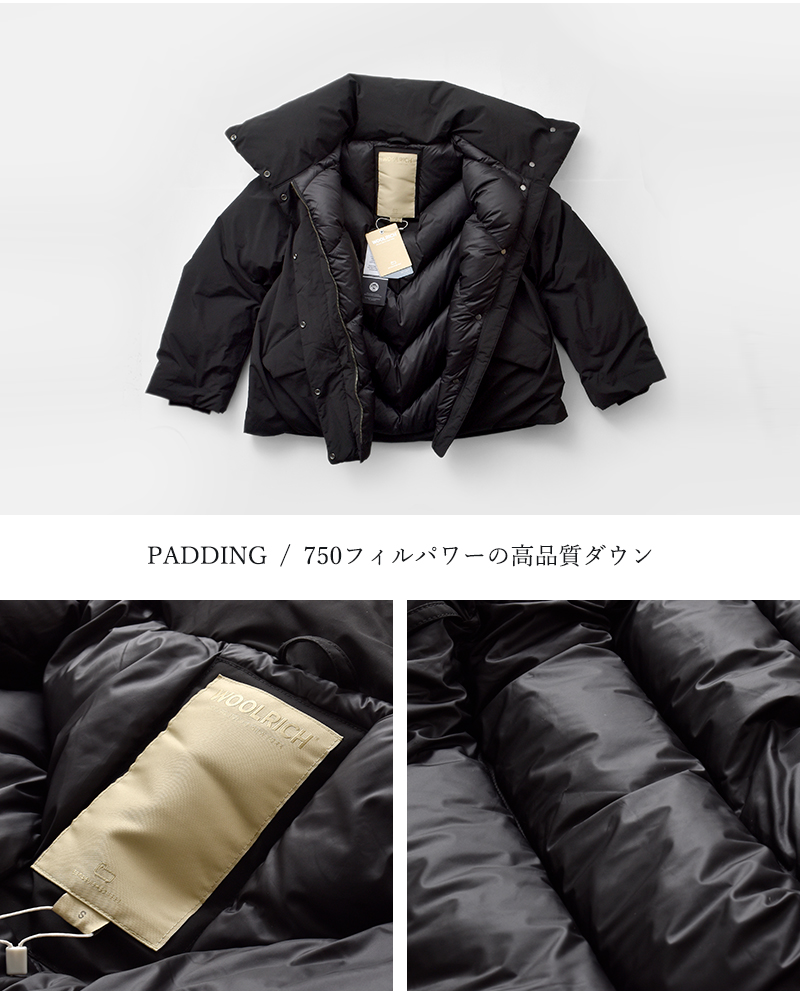 WOOLRICH(ウールリッチ)ラグジュアリーコクーンジャケット“LUXURYCOCOONJACKET”wwou1029