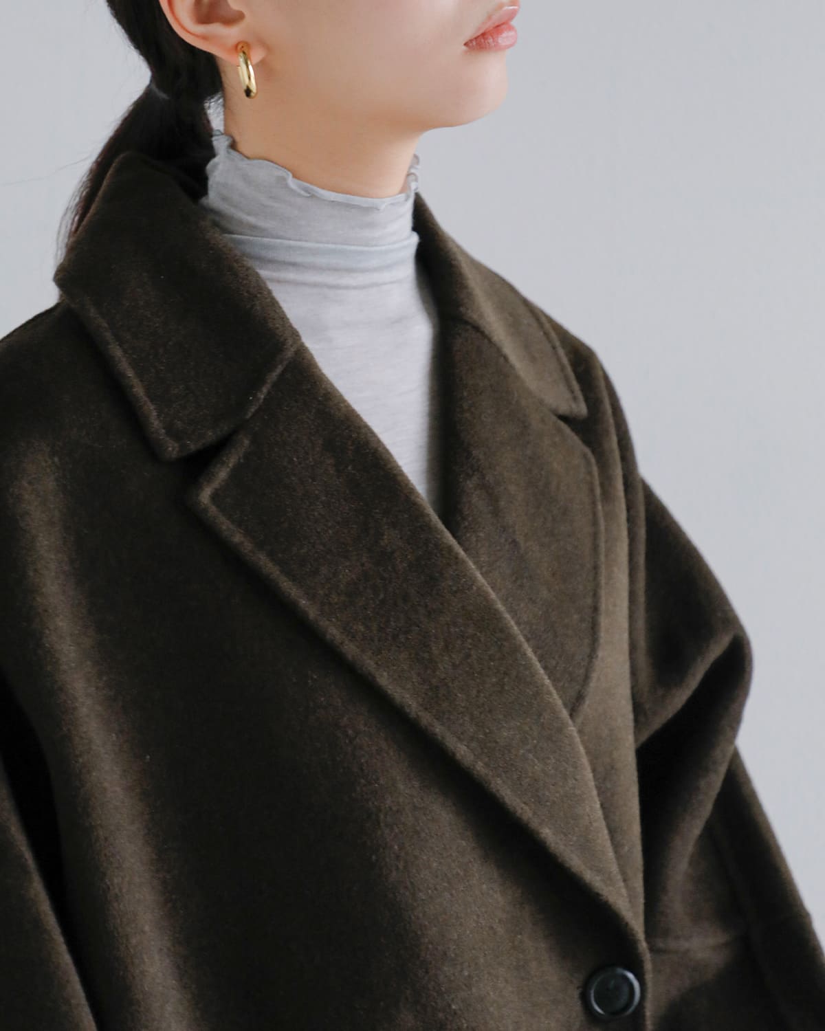 YENN(イエン)ダブルフェイスピーコート “DOUBLE FACE PEA COAT” y253-71090