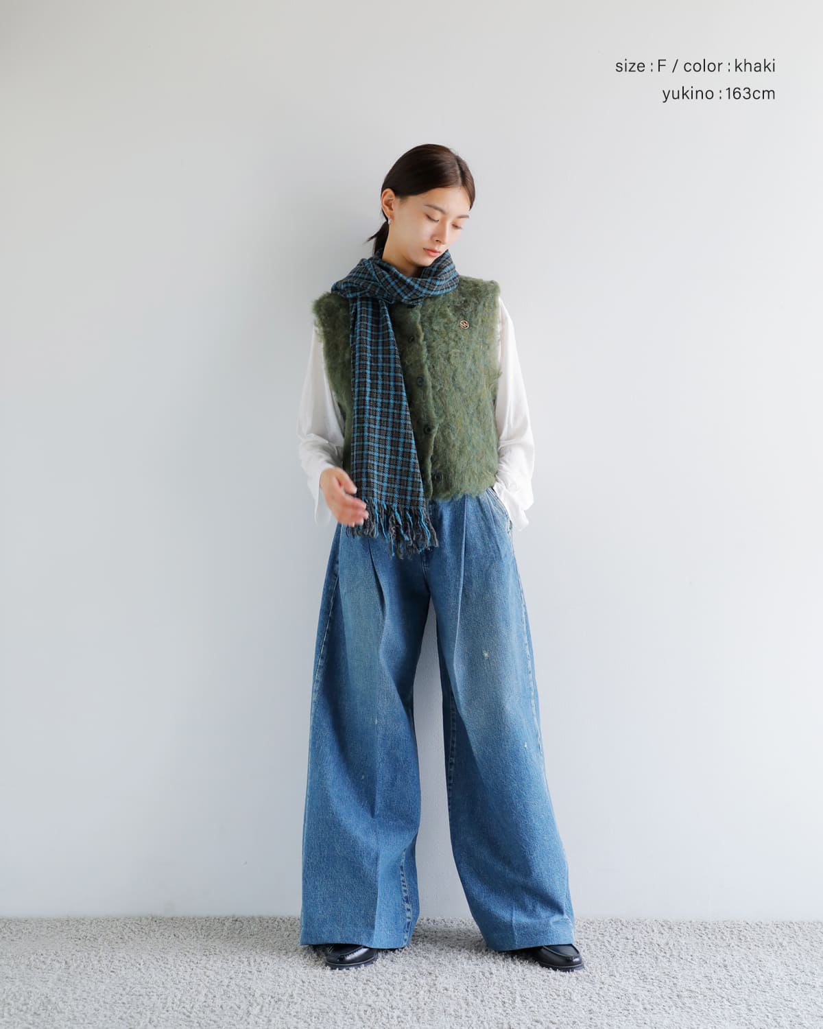 YENN イエン フラッフィー ベスト “FLUFFY VEST” y253-91095-ms
