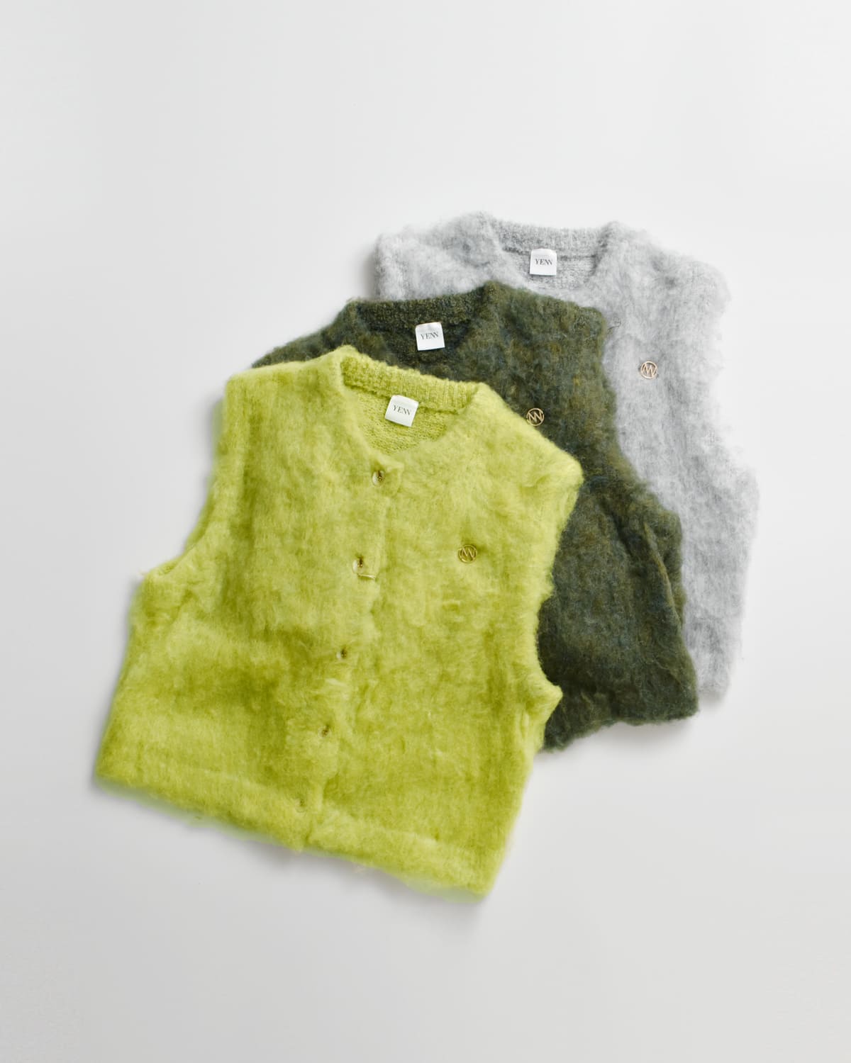 YENN 新品☆ FLUFFY VEST ふわふわベスト y253-91095 YENN イエン y253-91095 FLUFFY VEST ふわふわベスト : ERINA