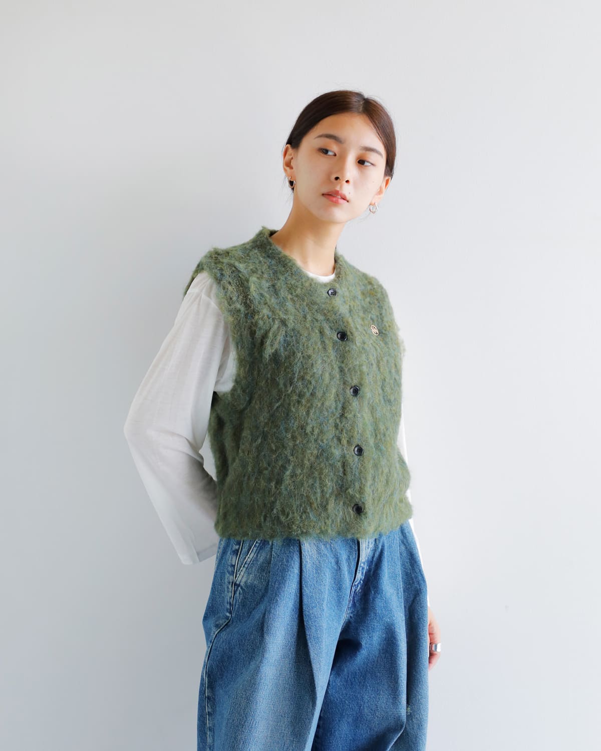 YENN イエン フラッフィー ベスト “FLUFFY VEST” y253-91095-ms