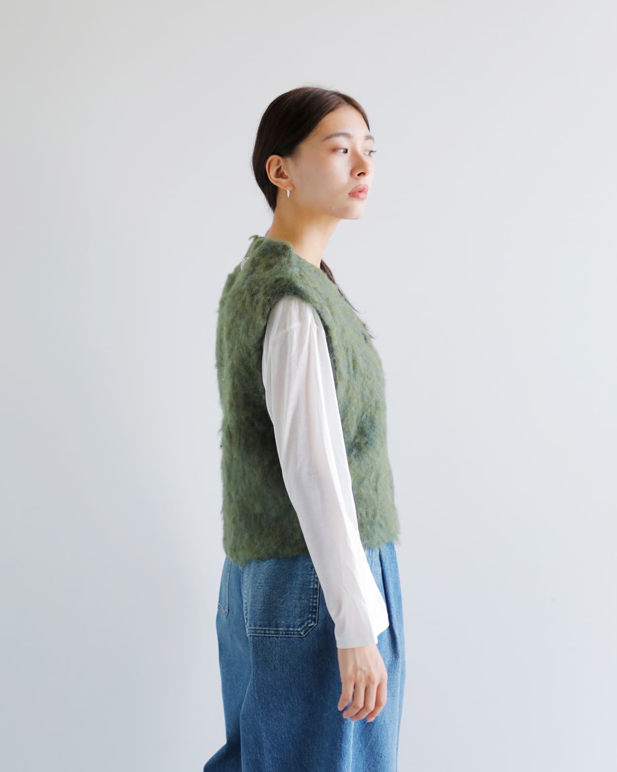 YENN(イエン)フラッフィーベスト “FLUFFY VEST” y253-91095
