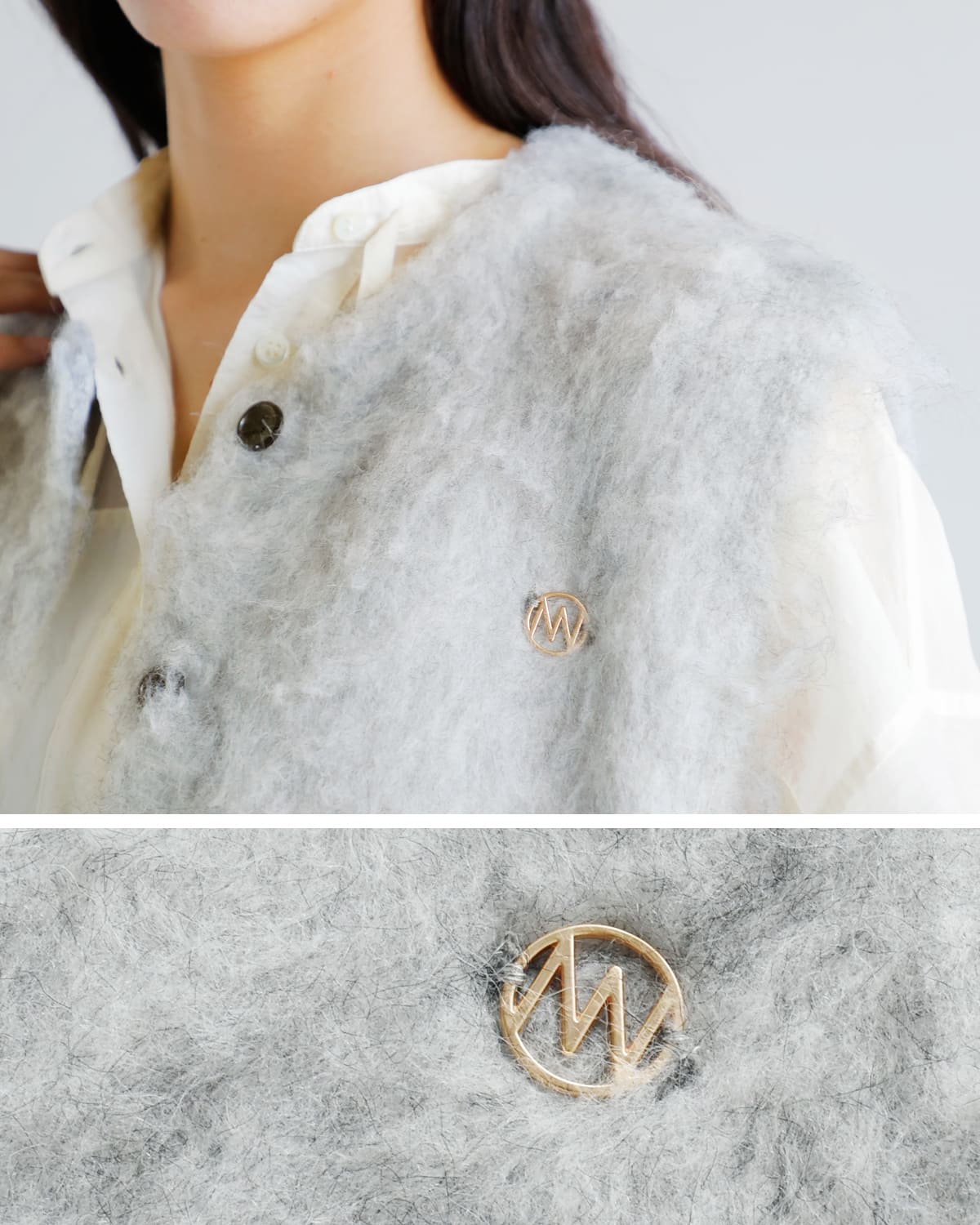 YENN(イエン)フラッフィーベスト “FLUFFY VEST” y253-91095