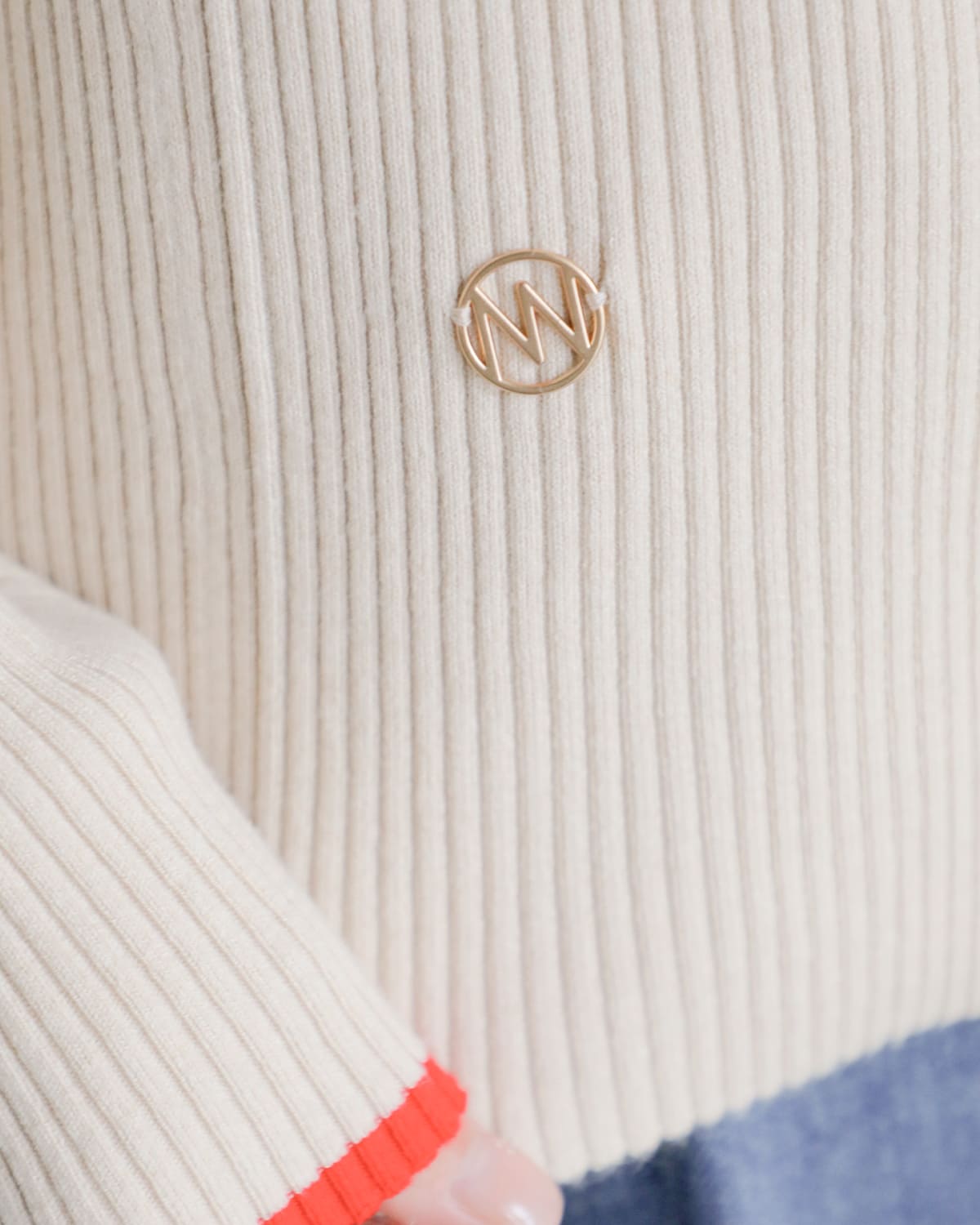 YENN(イエン)ウールリブクルーネックカーディガン “WOOL RIB CREW CD” y254-91121