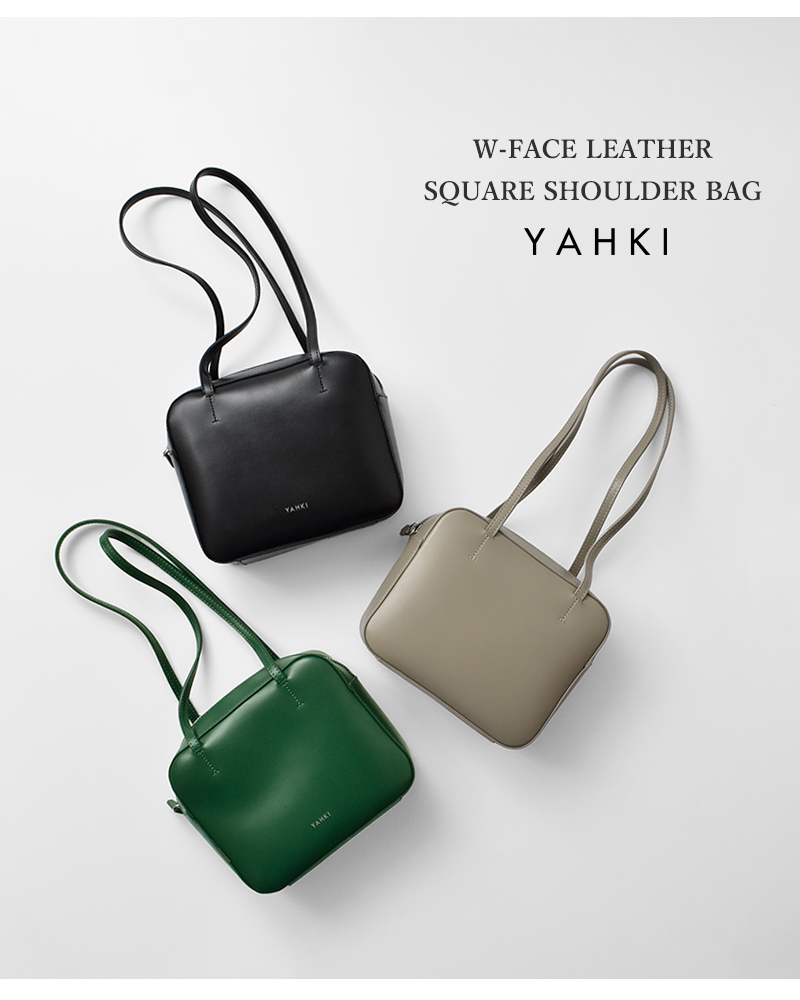 未使用品【YAHKI×FREAK'S STORE】別注スクエアショルダーバッグ YAHKI(ヤーキ) / ×フリークスストア/別注スクエアショルダー