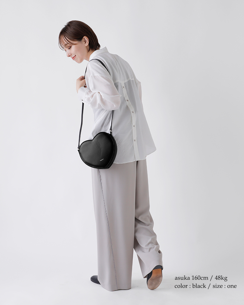 YAHKI(ヤーキ)Wフェイスレザーハートショルダーバッグyh-732