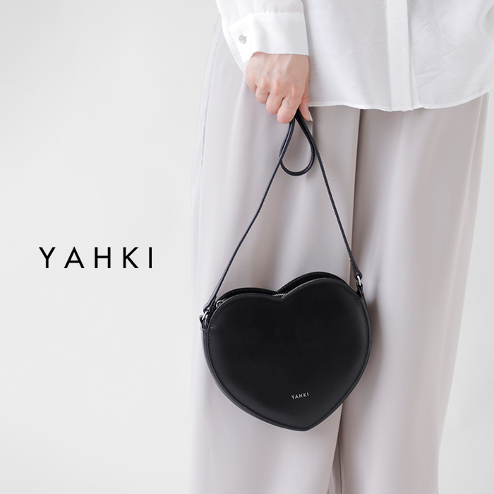 YAHKI ヤーキ ハート　バッグ YAHKI ヤーキ バッグ ハートショルダー YH-732 正規品 : バッグ